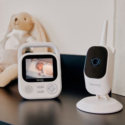 Lionelo - Otroška varuška z monitorjem BABYLINE 3.2 5V 2600 mAh