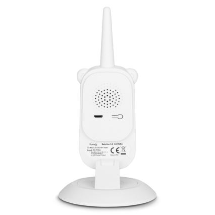 Lionelo - Otroška varuška z monitorjem BABYLINE 3.2 5V 2600 mAh