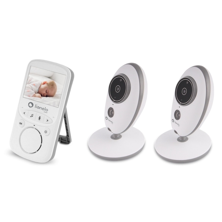 Lionelo - Otroška varuška z monitorjem BABYLINE 5.1 230V 1000 mAh