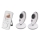 Lionelo - Otroška varuška z monitorjem BABYLINE 5.1 230V 1000 mAh