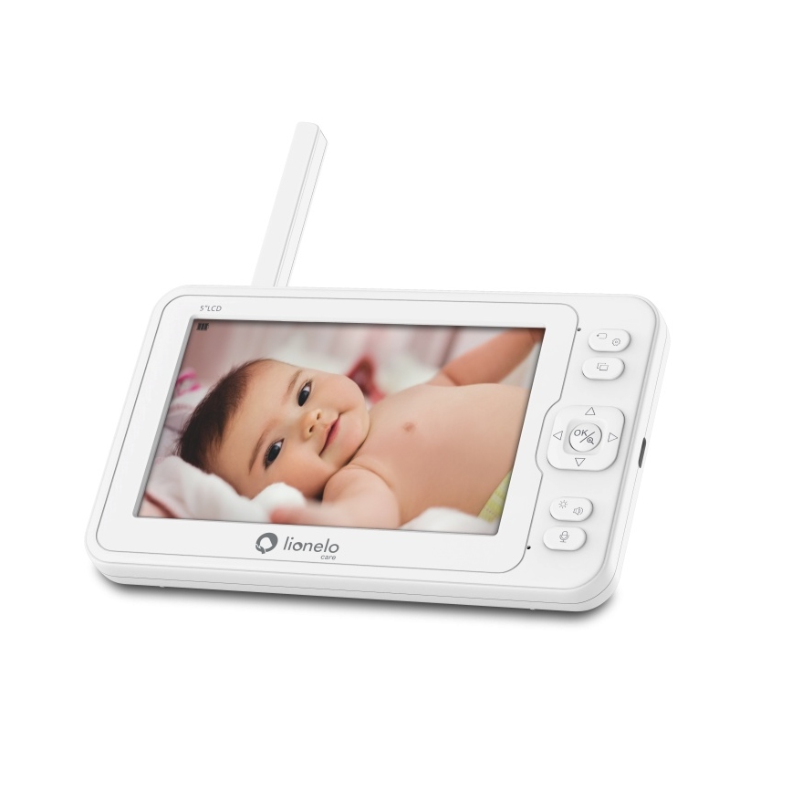 Lionelo - Otroška varuška z monitorjem BABYLINE 6.2 5V 3600 mAh