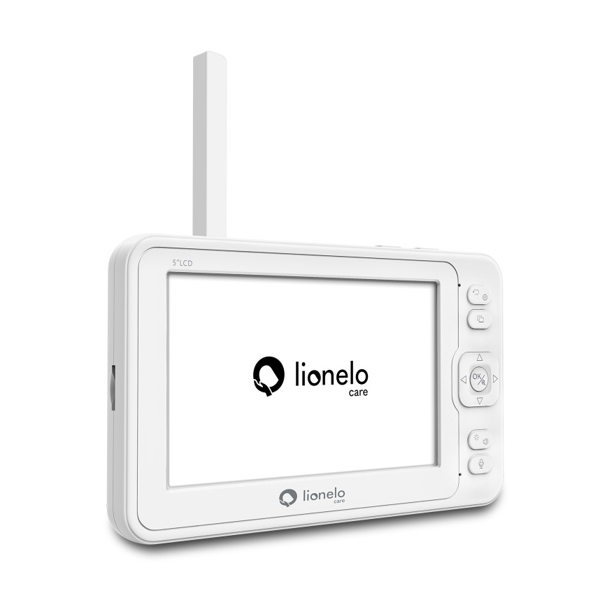 Lionelo - Otroška varuška z monitorjem BABYLINE 8.3 5V 3600 mAh