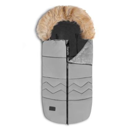 Lionelo - Otroška vreča za voziček FRODE Grey Dove
