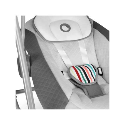 Lionelo - Otroška zibka OTTO 4xLR14 Cozy Grey