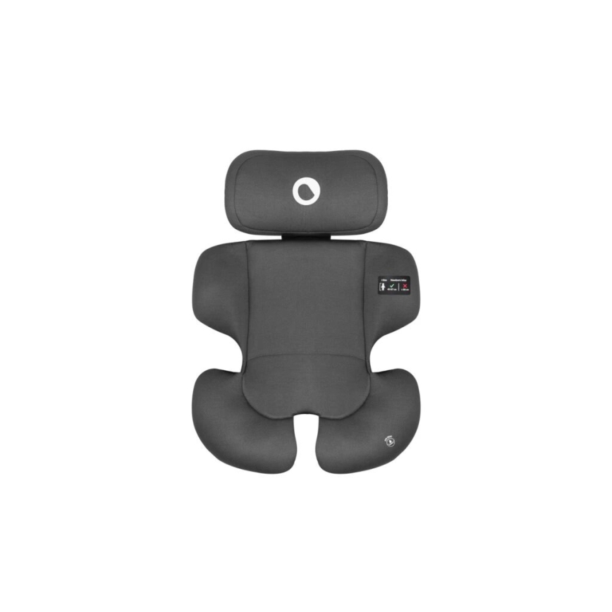 Lionelo - Otroški avtosedež BASTIAAN i-Size 40-150 cm črn/siv
