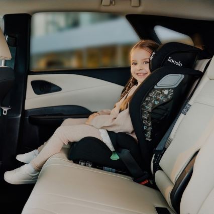 Lionelo - Otroški avtosedež IGO i-Size 100-150 cm Black Carbon