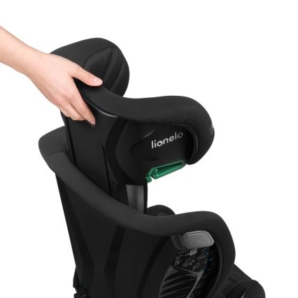 Lionelo - Otroški avtosedež IGO i-Size 100-150 cm Black Carbon