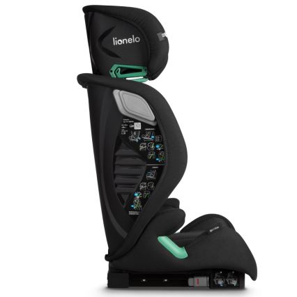 Lionelo - Otroški avtosedež IGO i-Size 100-150 cm Black Carbon