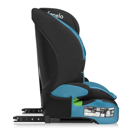 Lionelo - Otroški avtosedež LEVI FIX i-Size 76-150 cm Kobaltno modra
