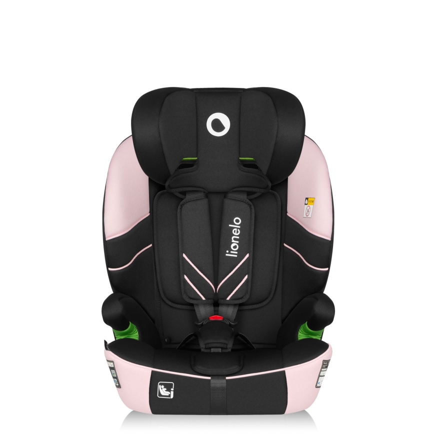 Lionelo - Otroški avtosedež LEVI FIX i-Size 76-150 cm Pink Baby