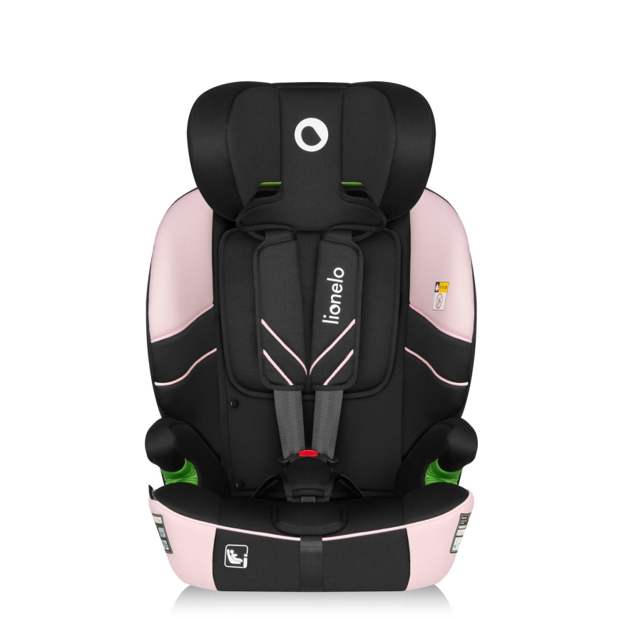 Lionelo - Otroški avtosedež LEVI FIX i-Size 76-150 cm Pink Baby