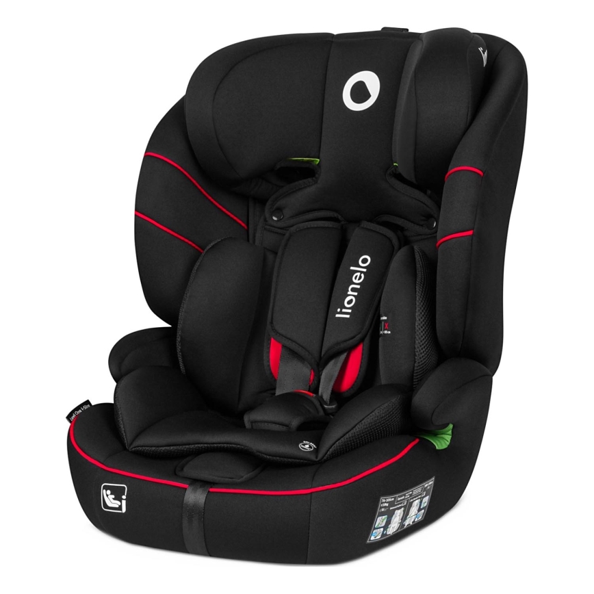 Lionelo - Otroški avtosedež LEVI i-Size 76-150 cm Sporty Black