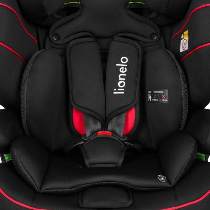 Lionelo - Otroški avtosedež LEVI i-Size 76-150 cm Sporty Black