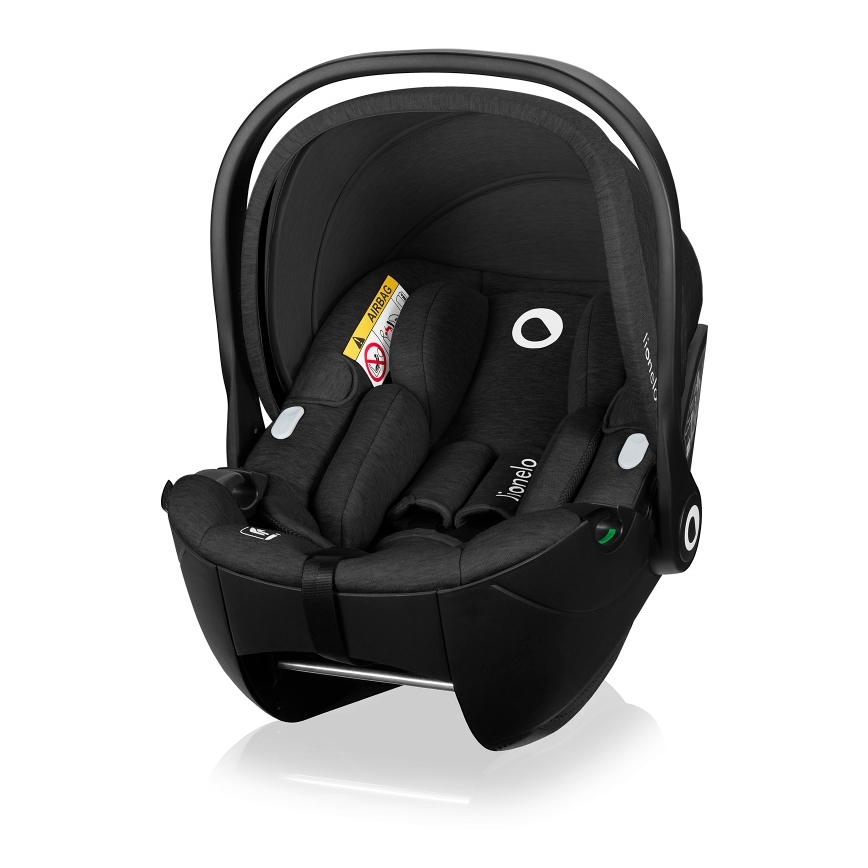 Lionelo - otroški avtosedež MOXIE i-Size 40-87 cm Black Onyx