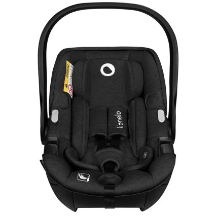 Lionelo - otroški avtosedež MOXIE i-Size 40-87 cm Black Onyx