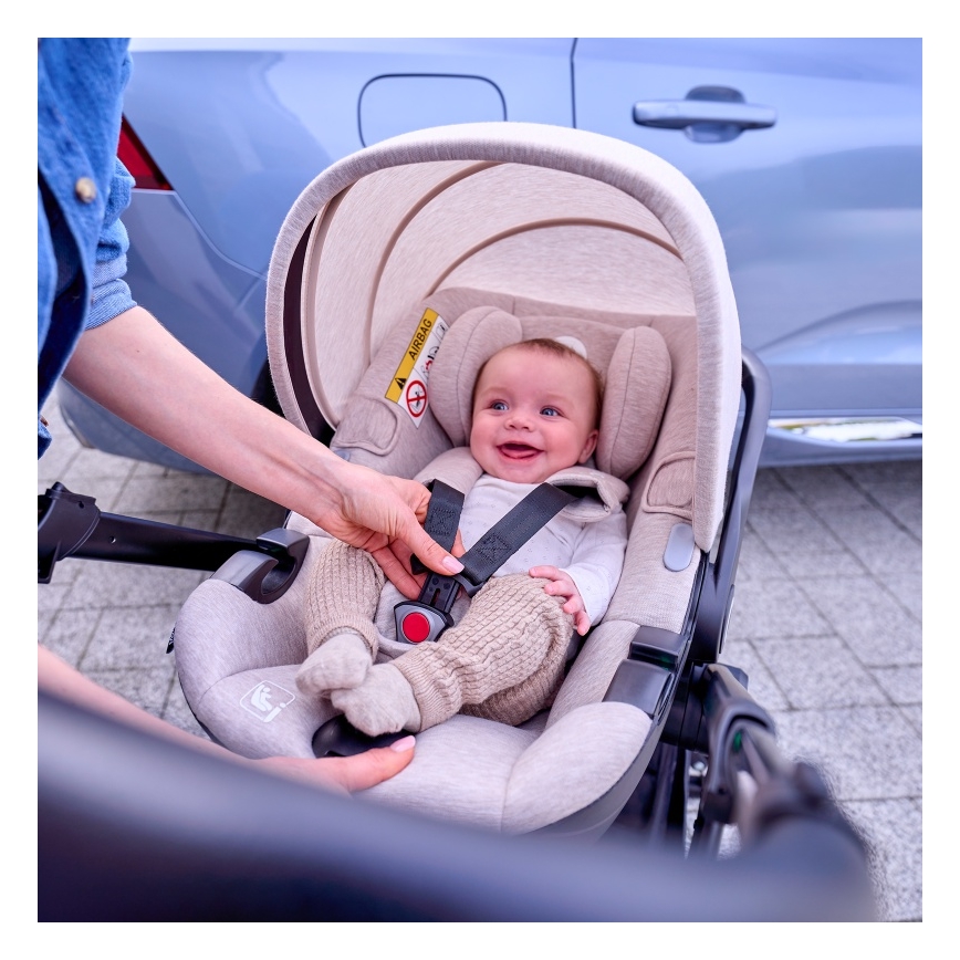 Lionelo - Otroški avtosedež MOXIE i-Size 40-87 cm peščena