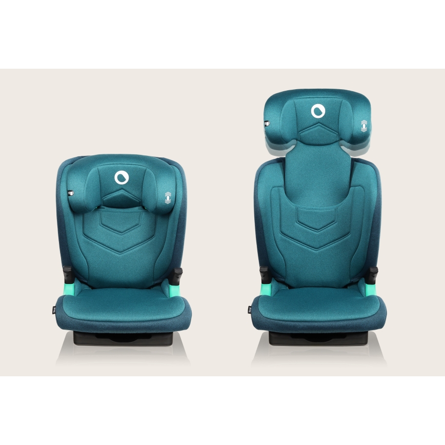 Lionelo - Otroški avtosedež NEAL i-Size 100-150 cm turkizno zelena