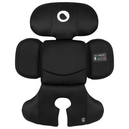 Lionelo - Otroški avtosedež z vrtljivo bazo BASTIAAN i-Size 40-150 cm, črn karbonski
