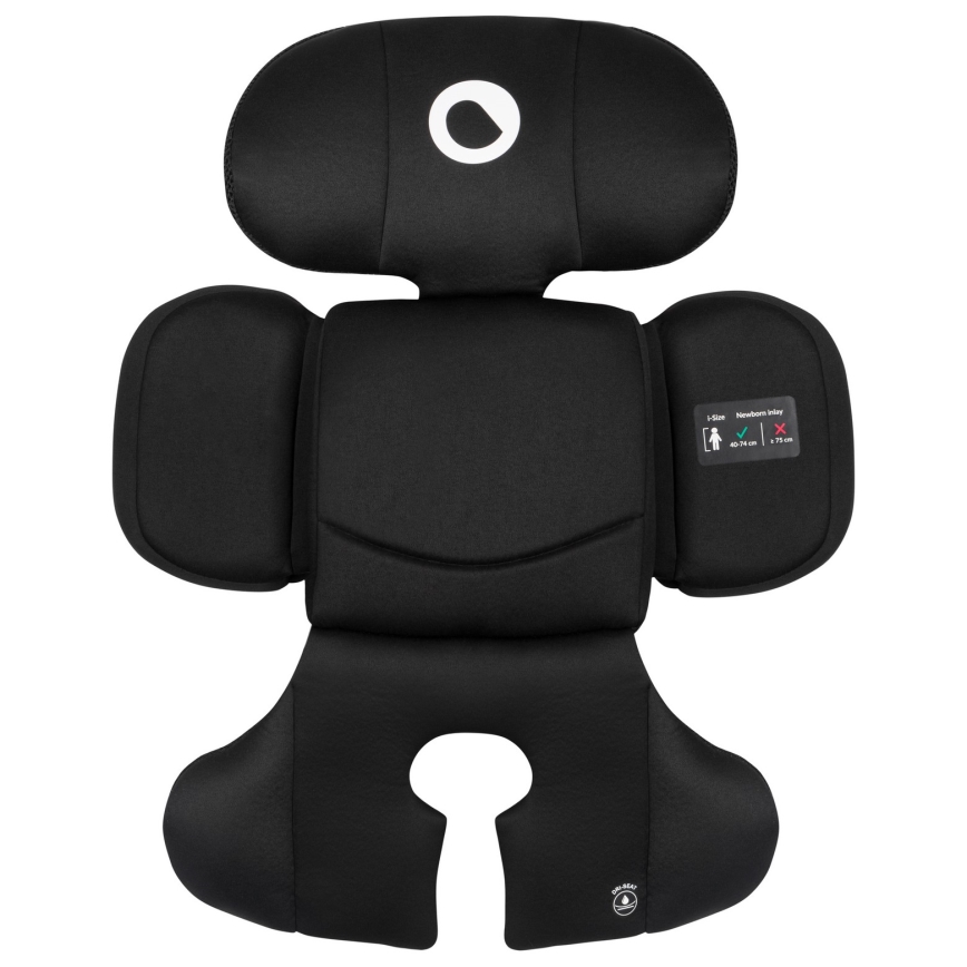 Lionelo - Otroški avtosedež z vrtljivo bazo BASTIAAN i-Size 40-150 cm, črn karbonski