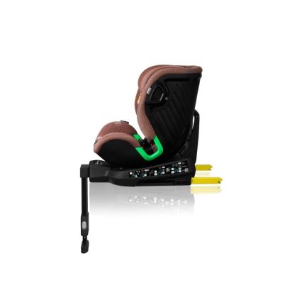 Lionelo - Otroški avtosedež z vrtljivo bazo HARMONY i-Size 40-150 cm v barvi opeke