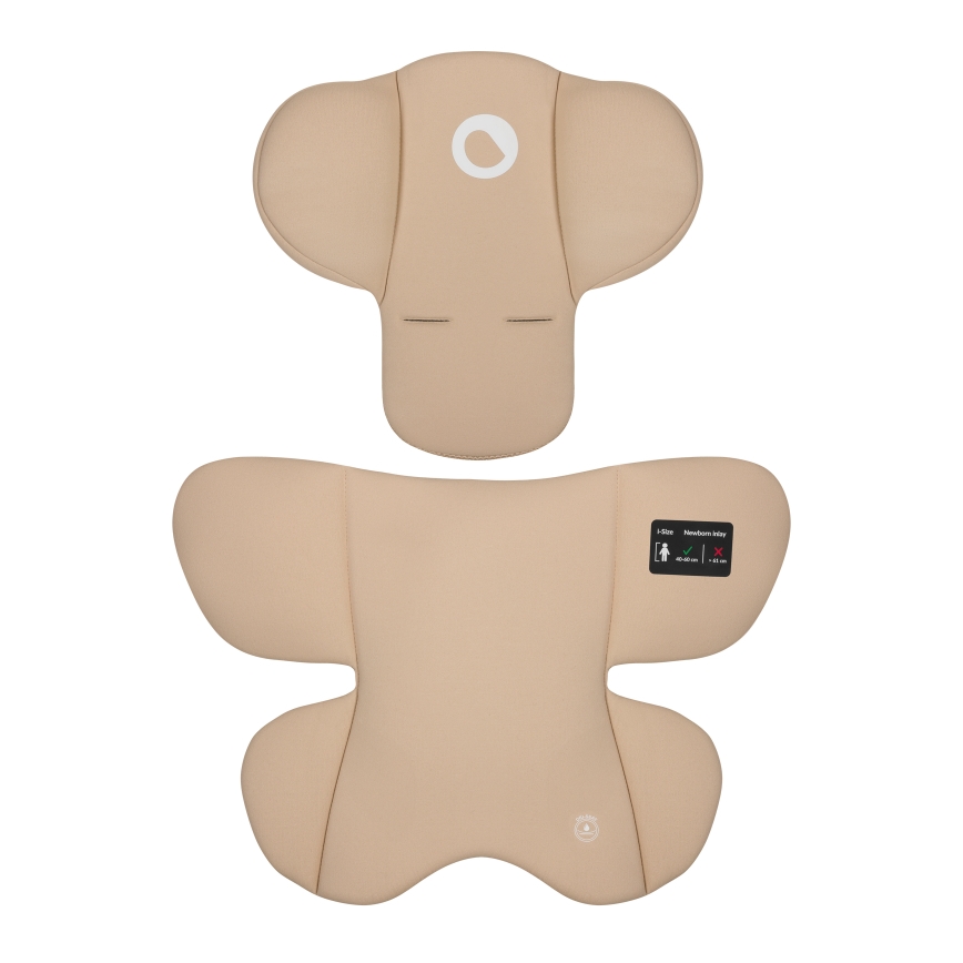 Lionelo - Otroški avtosedež z vrtljivo osnovo ASTRID SET i-Size 40-87 cm bež