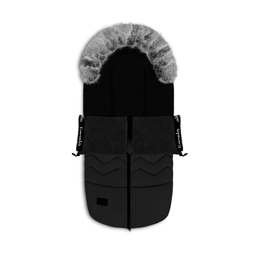 Lionelo - Otroški fusak FRODE Black Carbon