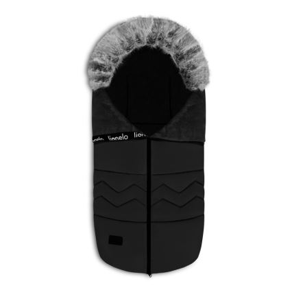 Lionelo - Otroški fusak FRODE Black Carbon