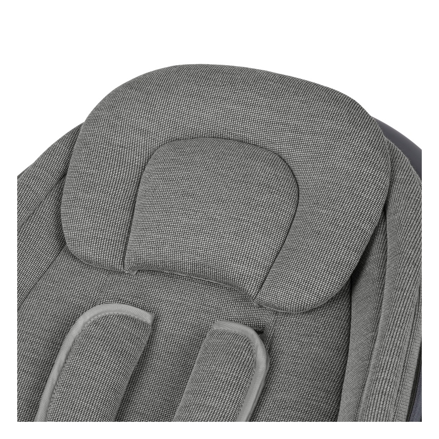 Lionelo - Otroški gugalnik BLOSSOM Grey Concrete z melodijo + daljinski upravljalnik