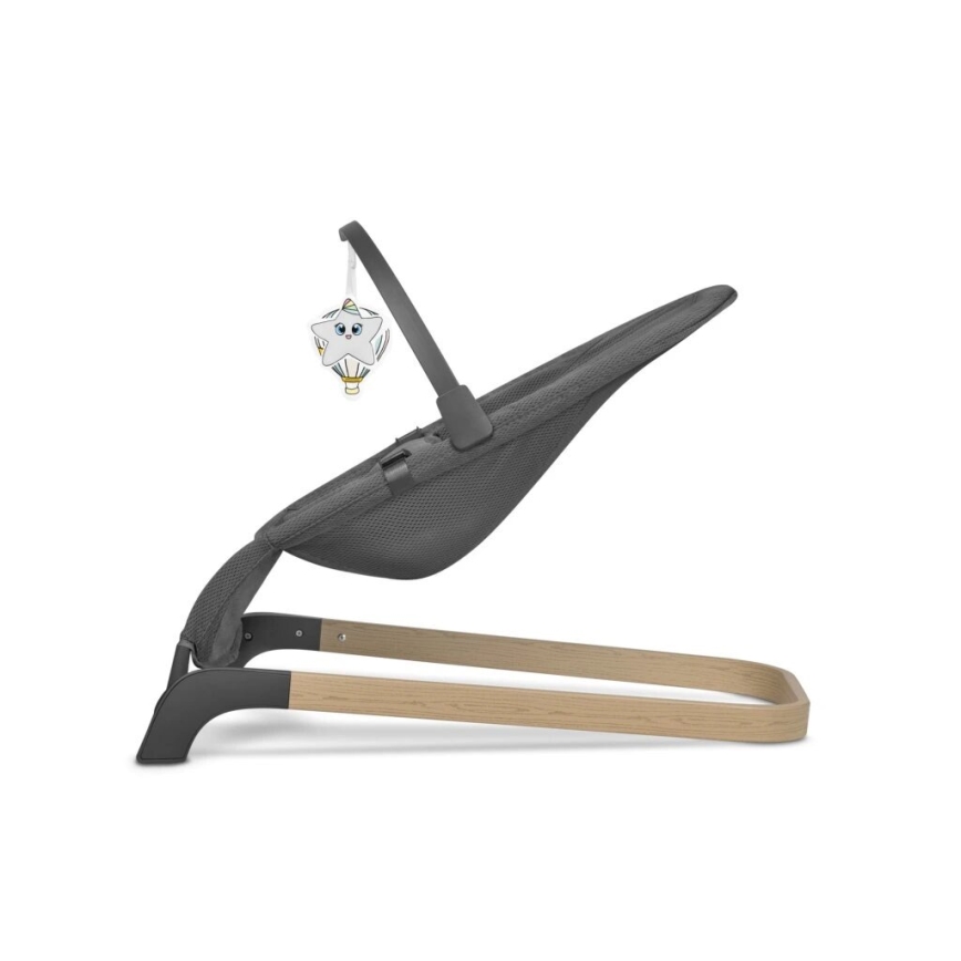 Lionelo - Otroški gugalnik JUNE, siv