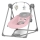 Lionelo - Otroški gugalnik OTTO 4xLR14 Pink Baby