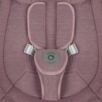 Lionelo - Otroški gugalnik z melodijo BLOSSOM Pink Mauve + z daljinskim upravljalnikom