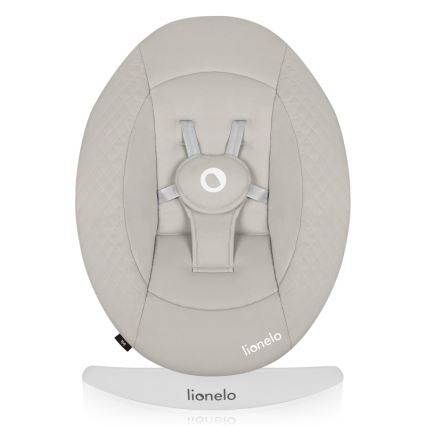 Lionelo - Otroški gugalnik z melodijo IRIS 4xAA Beige Sand