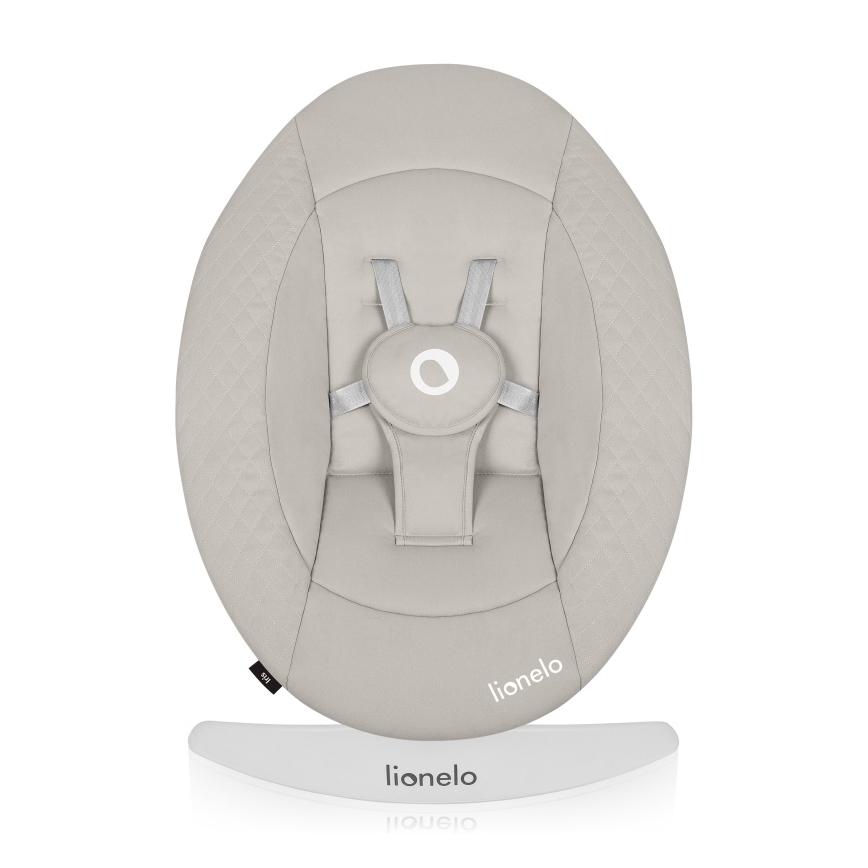 Lionelo - Otroški gugalnik z melodijo IRIS 4xAA Beige Sand
