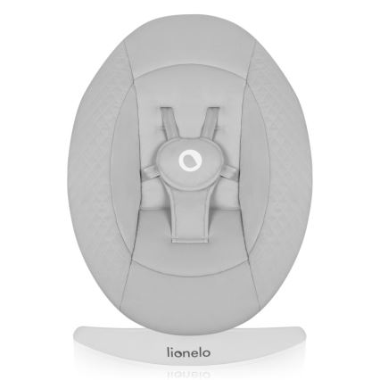 Lionelo - Otroški gugalnik z melodijo IRIS, betonsko siva