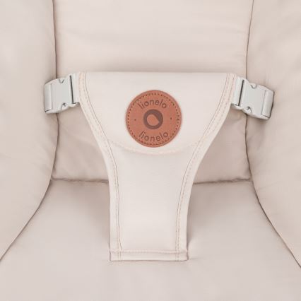 Lionelo - Otroški gugalnik z melodijo OLIVIA Beige Natural + daljinski upravljalnik
