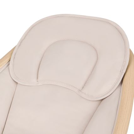 Lionelo - Otroški gugalnik z melodijo OLIVIA Beige Natural + daljinski upravljalnik