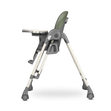 Lionelo - Otroški jedilni stol LAURICE olivno zelena