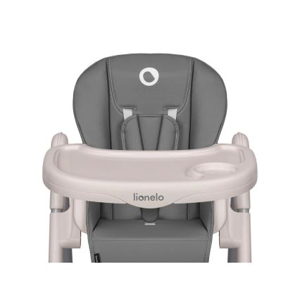 Lionelo - Otroški jedilni stol ZANNA siva