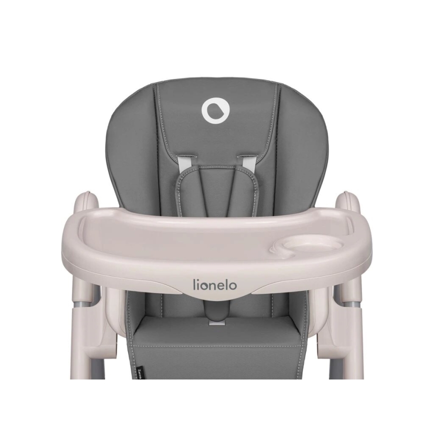 Lionelo - Otroški jedilni stol ZANNA siva