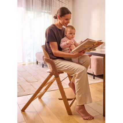 Lionelo - Otroški jedilni stolček 3v1 MEGAN Sivi les