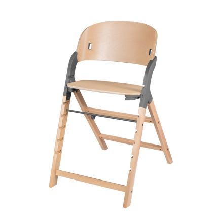Lionelo - Otroški jedilni stolček 3v1 MEGAN Sivi les