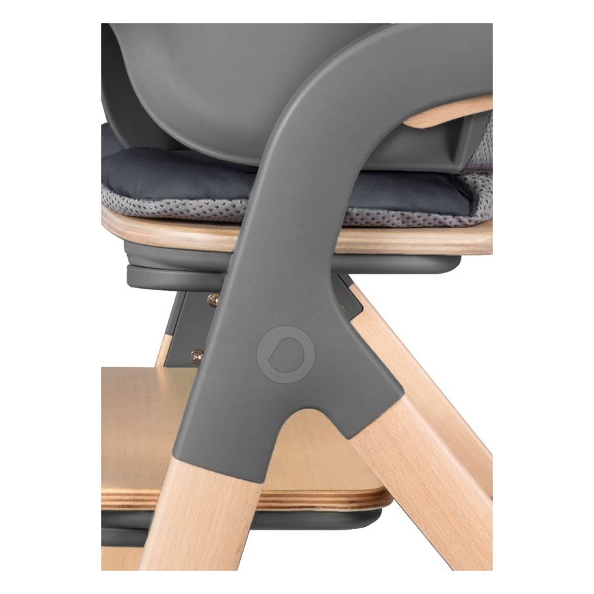 Lionelo - Otroški jedilni stolček 3v1 MEGAN Sivi les