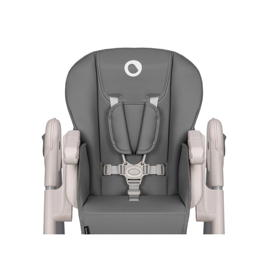 Lionelo - Otroški jedilni stolček ZANNA, siv