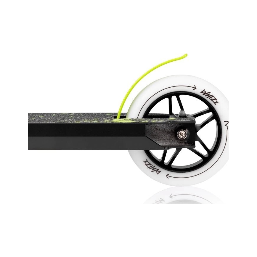 Lionelo - Otroški romobil WHIZZ črna/bela/rumena