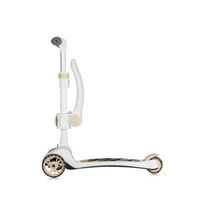 Lionelo - Otroški skiro 2 v 1 FRANKY bela/bež