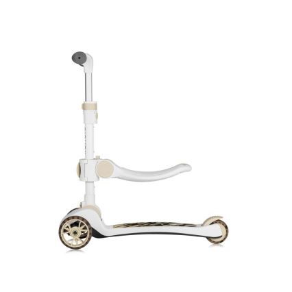 Lionelo - Otroški skiro 2 v 1 FRANKY bela/bež