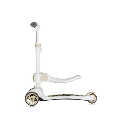 Lionelo - Otroški skiro 2 v 1 FRANKY bela/bež