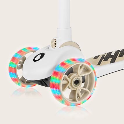 Lionelo - Otroški skiro 2 v 1 FRANKY bela/bež