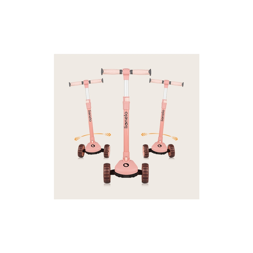 Lionelo - Otroški skiro 2 v 1 FRANKY roza