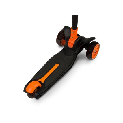 Lionelo - Otroški skuter TIMMY 3xAA oranžna/črna